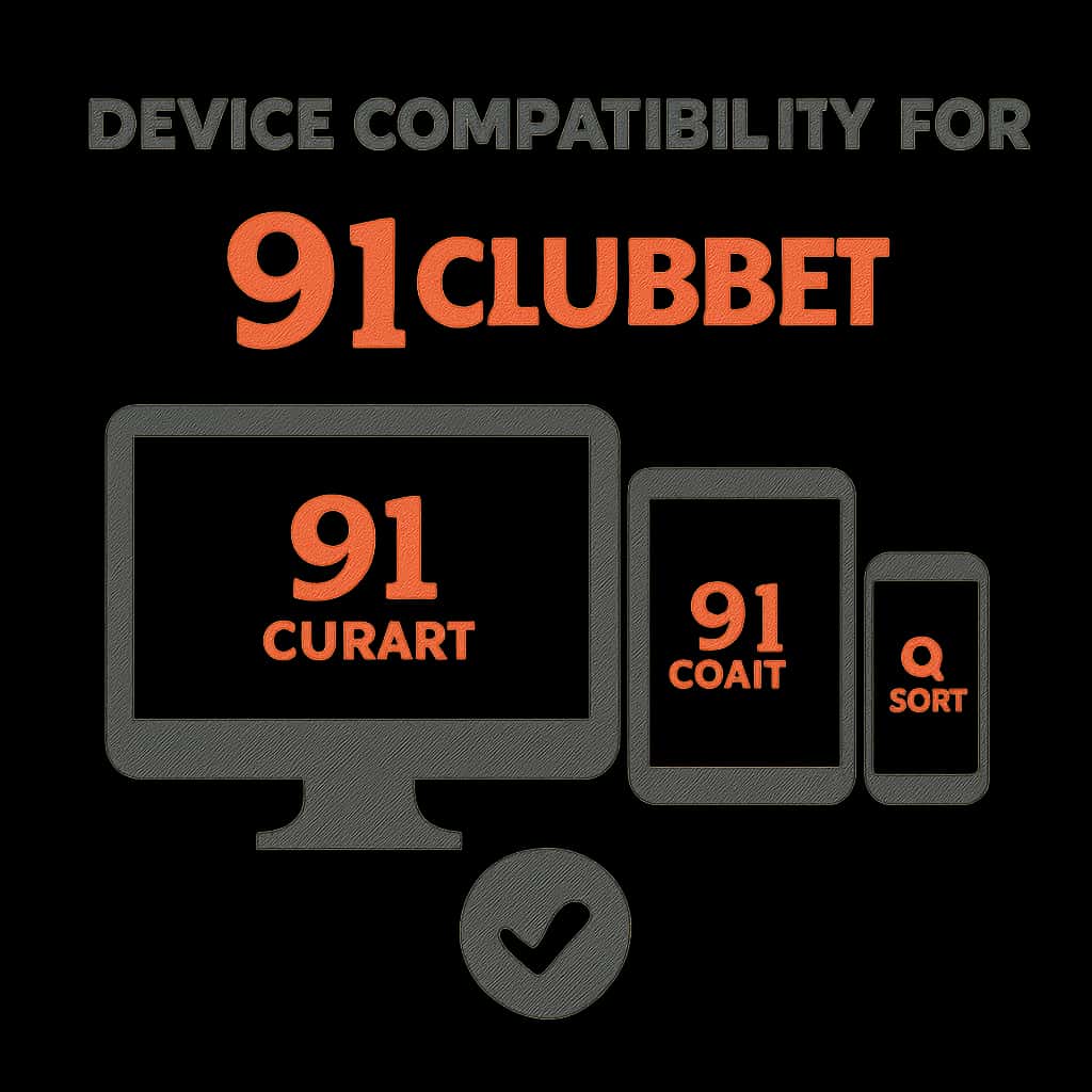 Diagram explaining Device Compatibility for 91 Club Bet