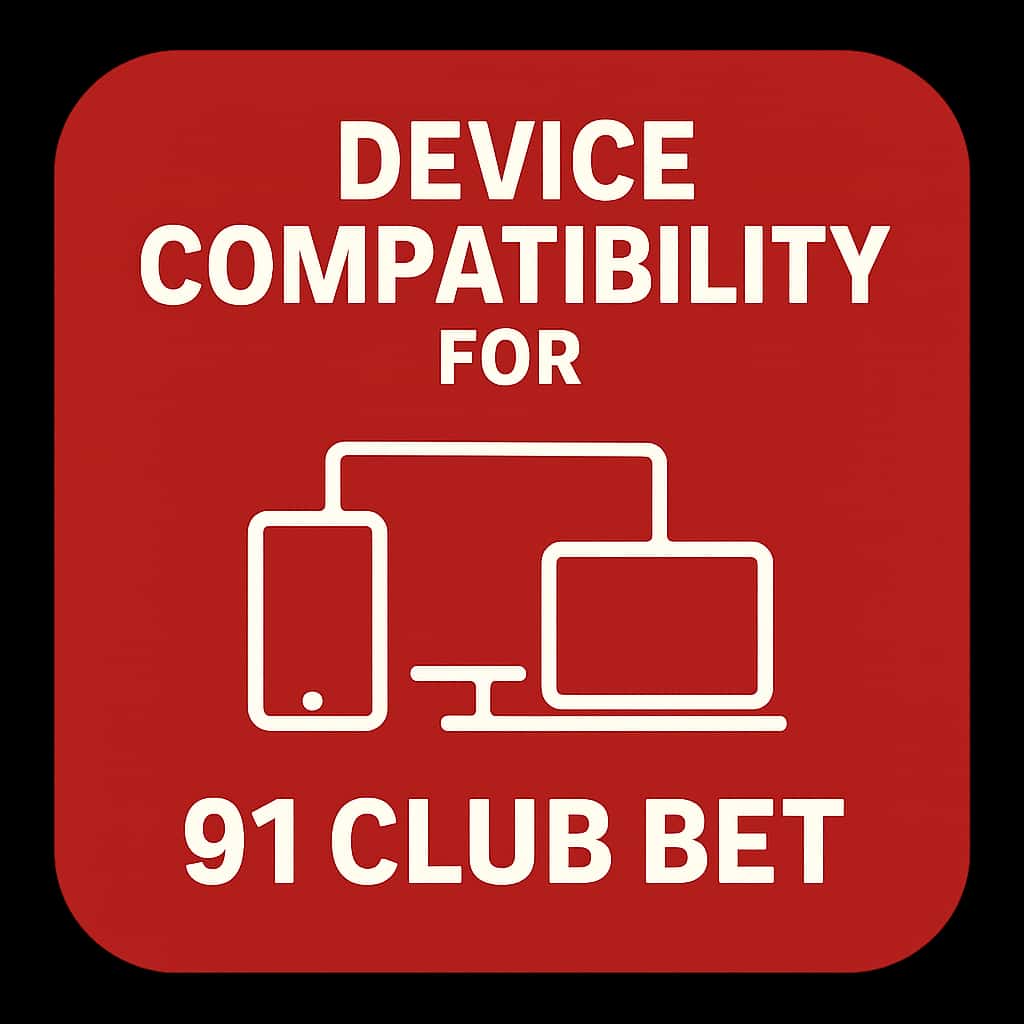 Icon representing device compatibility for 91 Club Bet